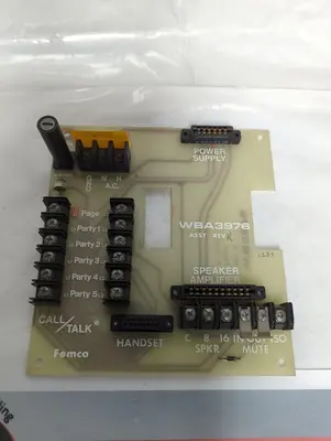 Used FEMCO WBA3976 Industrial Controls Ohio US | Surplus Asset Holdings #1485638