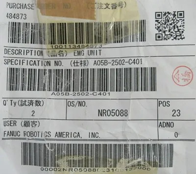 NEW FANUC A05B-2502-C401 POWER SUPPLY A05B2502C401