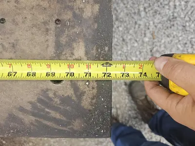 6' x 42" Heavy Duty 2" Thick Top Cast Iron Setup Fixture Table