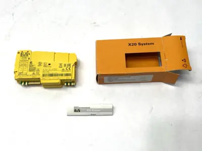 USED B&R REV. K0 SAFETY I/O MODULE 4 SAFE DIGITAL INPUTS 4 PULSE OUTPUTS