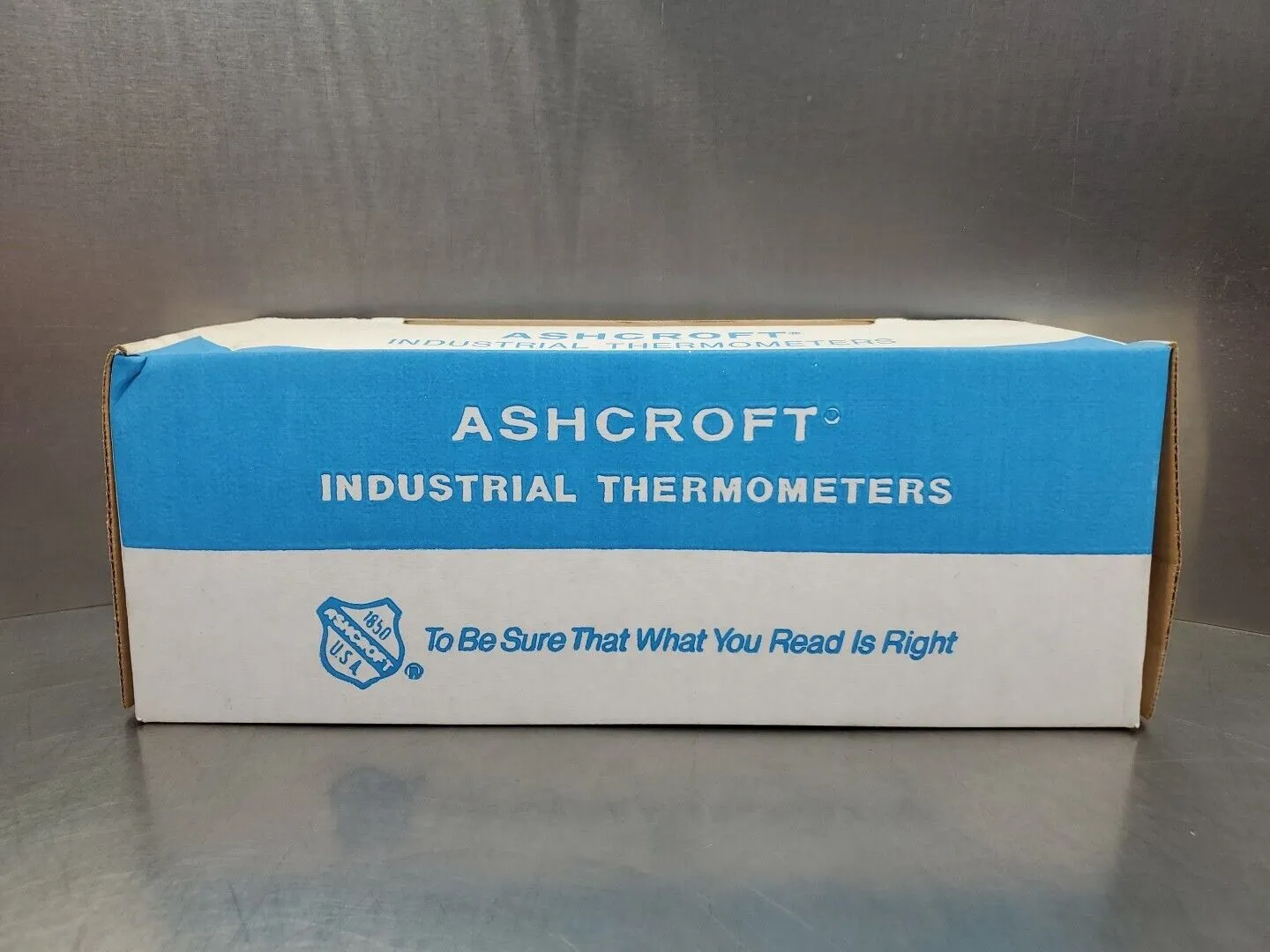 Ashcroft 50 EI60 R 120 0/50C Thermometer, 5" FACE, 12" STEM. 6D-23