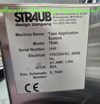 USED STRAUB T-646L