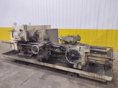 #2A WARNER & SWASEY MODEL #M-3470 TURRET LATHE WITH CROSS SLIDING TURRET, 4.75" HOLE: YOBRO #24548
