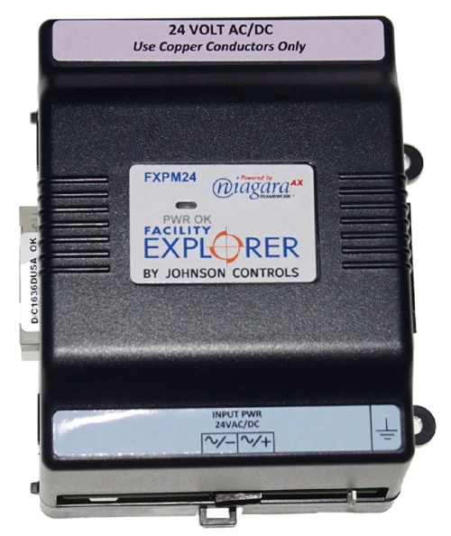Johnson Controls LP-FXPM24-0 Power Module for FX Supervisory Controller, 24 V [Refurbished]