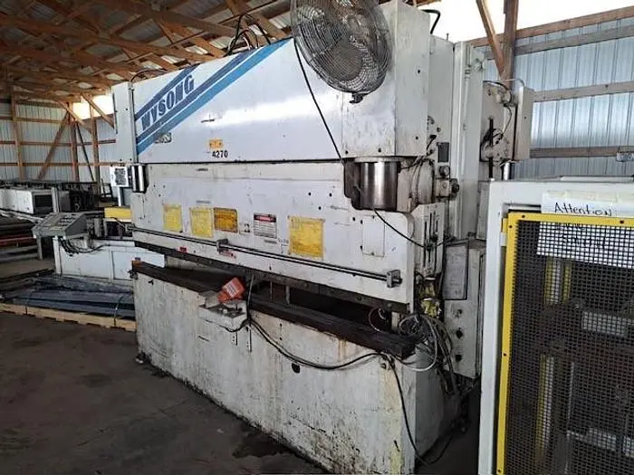 Used WYSONG MTH140-120 Press Brakes Iowa US | SMF MACHINE TOOLS #300201