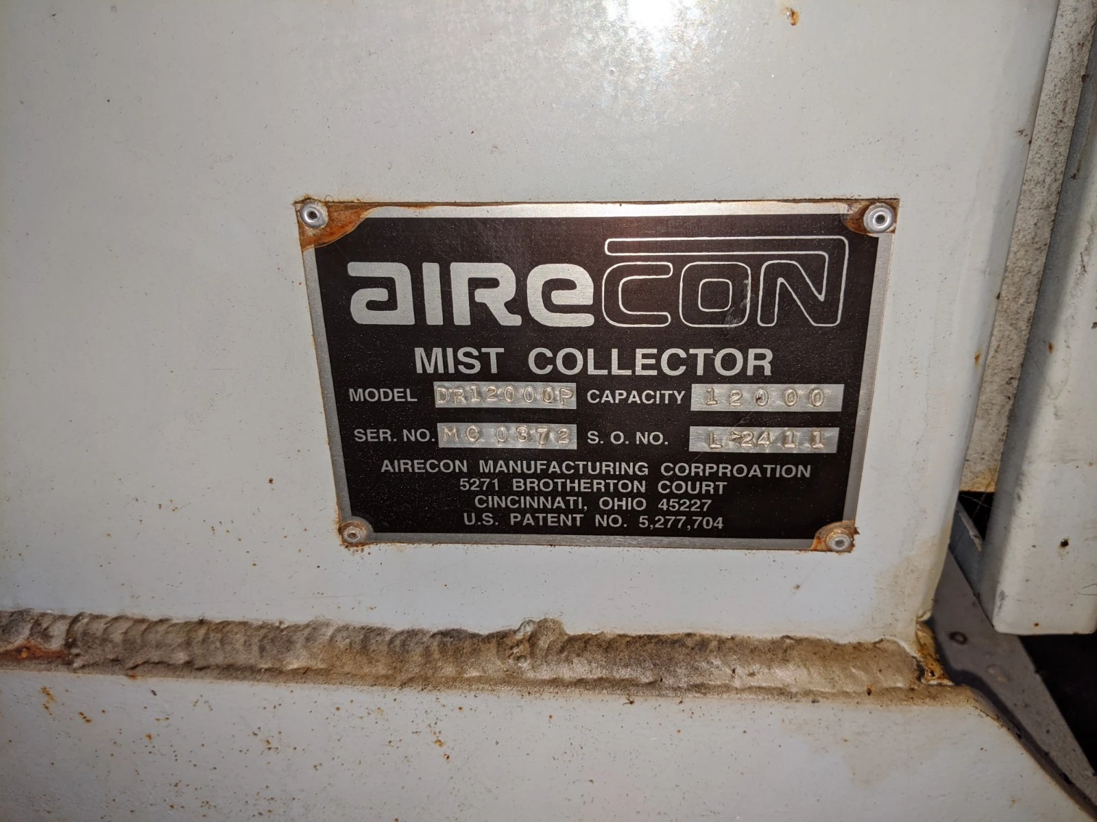 USED AIRECON DR12000P