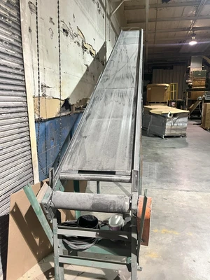 Roach conveyor Slider belt 19' long 20" wide