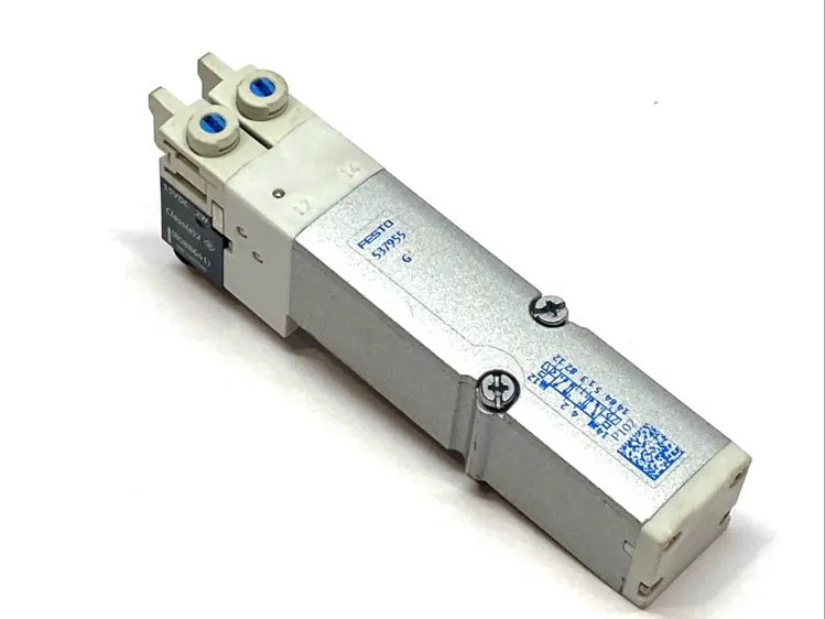 Used FESTO SOLENOID VALVE 5/3 CLOSED 24VDC 20MM ISO PNEUMATIC 537955 Solenoid Valves | Maverick Industrial Sales #1104340
