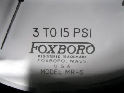 NEW Foxboro MR-S