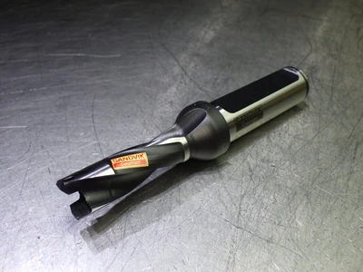 Sandvik 12.50mm Replaceable Tip Drill 5/8" Shank 870-1250-11LX063-3  (LOC2282)