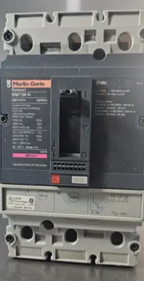 Merlin Gerin NSF150H Industrial Circuit Breaker 150A Three Pole (BIN645)