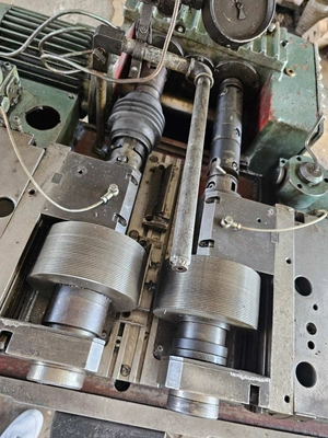 PRAGA Thread Rolls, in working condition, visible under power, SELLER SEEKS OFFERS
