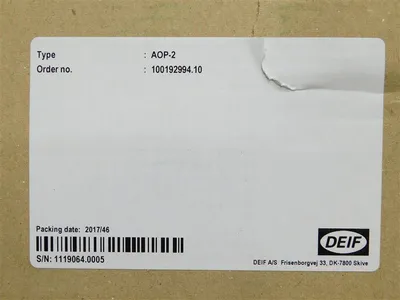 DEIF AOP-2 Advanced Genset Controller Additional Operator Panel New NIB