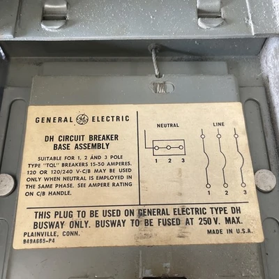 Used GE DFPTQLX3 Misc Electrical & Power Parts California US | Davliegogo LLC #1710984