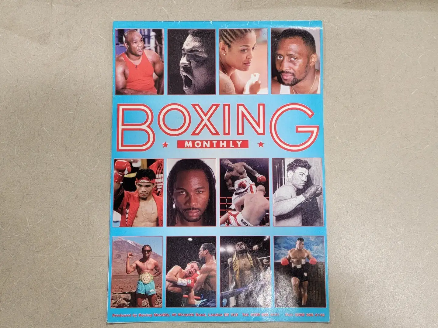 USED BOXING MONTHLY 2004