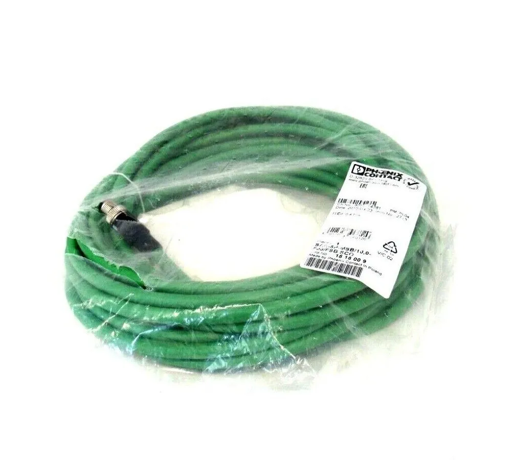 NEW PHOENIX CONTACT SAC-5P-MSB/10,0-900/FSB SCO CABLE SAC5PMSB100900FSBSCO