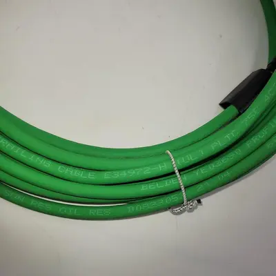 New | in-Stock BELDEN BELDEN YE03690 / E34972-H GREEN DOUBLE ENDED CORDSET, 4 FEMALE PIN SOCKET 20' LONG *NEW* Cable & Wire | ND Industrial Surplus #1219562