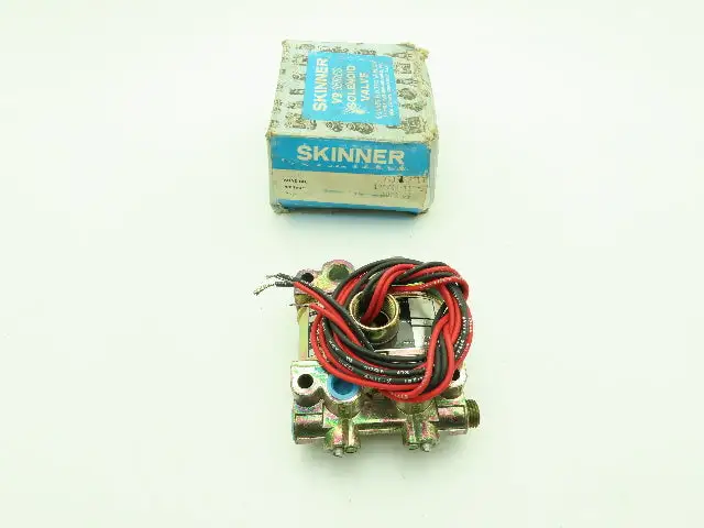 Honeywell Skinner V935LEP2150 Solenoid Valve 4-Way NO/NC 120V 150 PSI 1/4" NPT