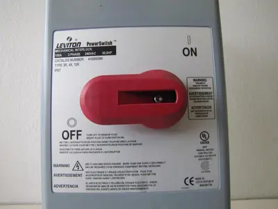 Used LEVITON 4100M19W Relays & Switches California US | Bay Line Tool #1316384
