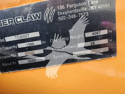 USED 2025 TIGER CLAW TC3000T