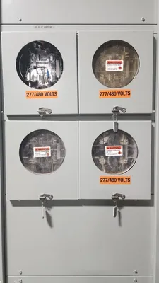 1600 AMP Fusible Main w Metering Switchgear 3PH 4 Wire Service Entrance