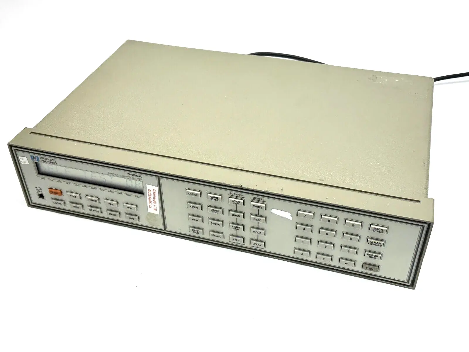 3488A | HP  Switch Control Unit w/ 2x 44472A VHF Switch Modules - Used