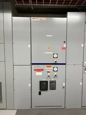 MV Double-Ended Unit Substation - 2 x 2000/3000kVA, 13.8kV Transformers w/ 4160V Ampgard Switchgear