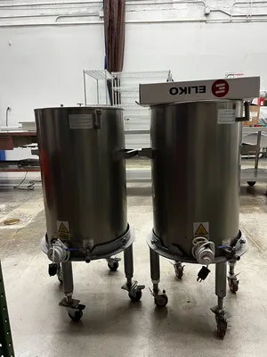 USED LYSON Jacketed Bottling Tank