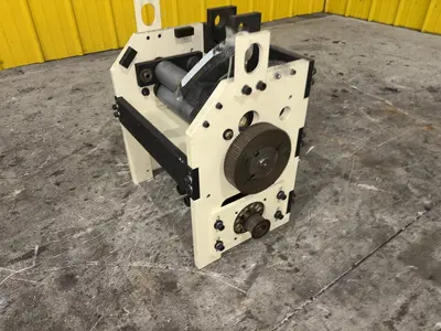 PRESS MOUNT SERVO FEED ROLLS & MOTOR: STOCK #23451