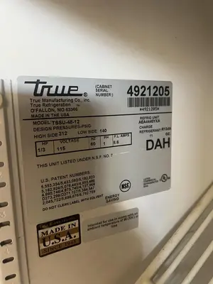 Used TRUE TSSU-48-12 Preparation Tables Florida US | BAM Discount Restaurant Equipment #1445963