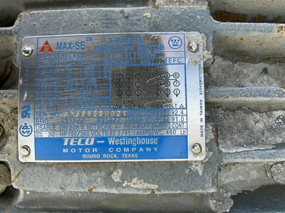 Twin City Size 365 BCN-SW Centrifugal Fan & Blower 13000 cfm 30 Hp