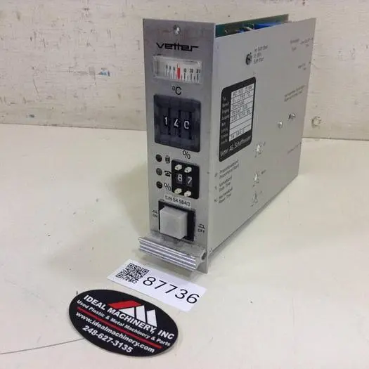 Used VETTER RC 911 T/HN Injection Molding Parts | Ideal Machinery #664517
