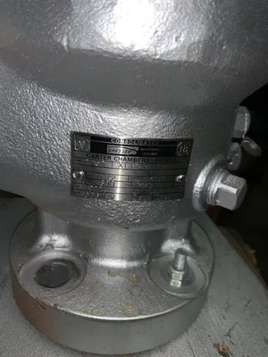 Consolidated Safety Relief Valve, Size 1 1/2”, Type 2715D-1, Material WCB Steel, NEW Storeroom Spare