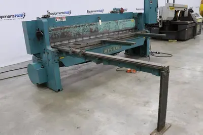 Used WYSONG 1010 Power Squaring Shears (Gauge) Georgia US | The Equipment Hub #364293