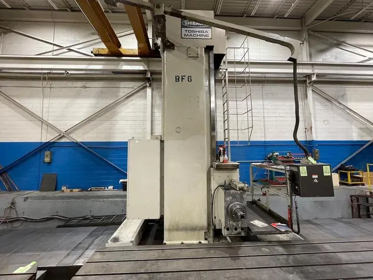 Used 1991 TOSHIBA BF-130A Horizontal Floor Type Boring Mills Ontario CA | Gizmo Machine Tools #489405