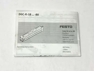 USED FESTO DGC-K-25-650-PPV-A-GK, 1312501