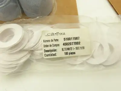 Norton TB-49656-2 120L Grit Grinding Wheel 1-3/8"Dia x 2"W x 11/16"ID Lot of 55