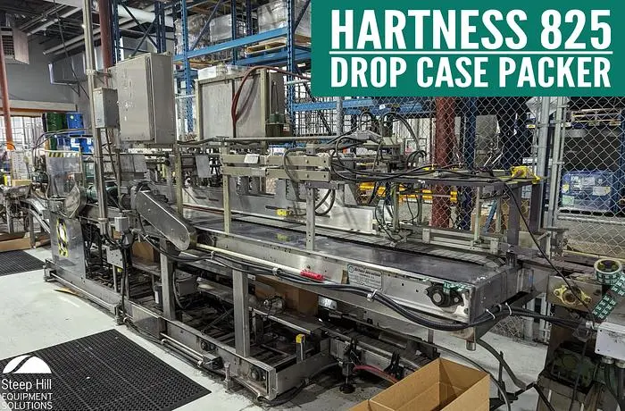 Used HARTNESS 825 Case Packers | Steep Hill Equipment Solutions #773335