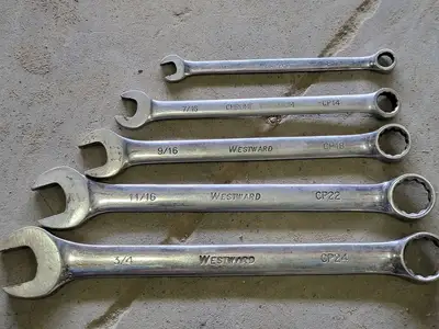 5/16" - 1-1/8" Combination Wrench Set (10pcs)