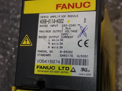 New | in-Stock FANUC A06B6114H302 Amplifiers | HGR 24 #741255