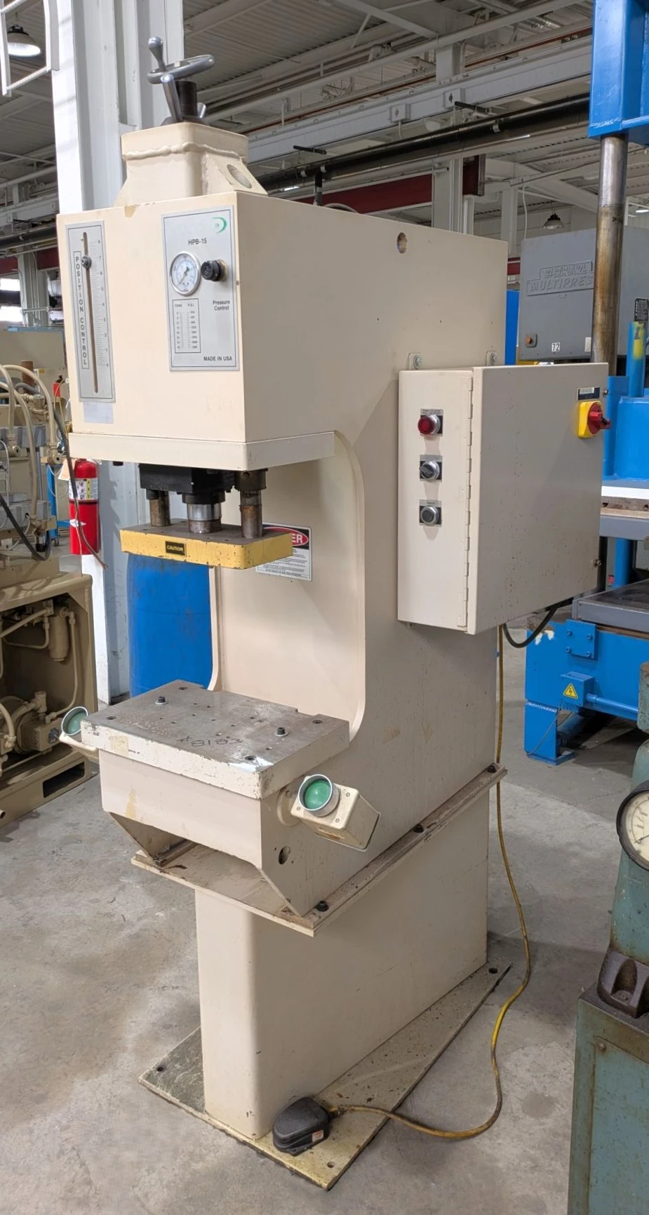 USED 1998 GREENERD PRESSES GREENERD HPB-15 PRESS