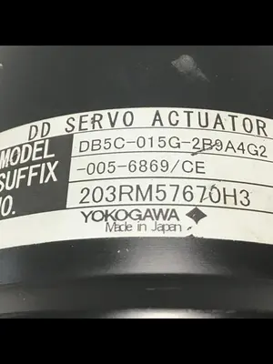 Used YOKOGAWA DB5C-015G-2B9A4G2-005-6869/CE Rotary Actuators Michigan US | Ideal Machinery #784160