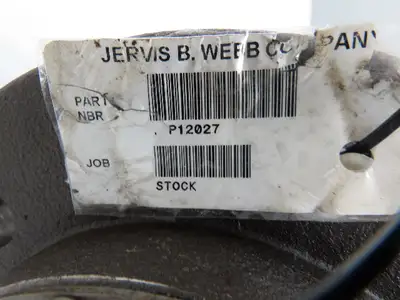 Jervis B Webb Trolley Conveyor Traction Wheel Support Post Flanged Bearing Hub