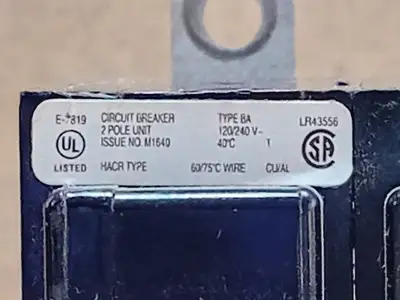 Used CUTLER-HAMMER BA250 Switchgears British Columbia CA | Lenmark #1438419