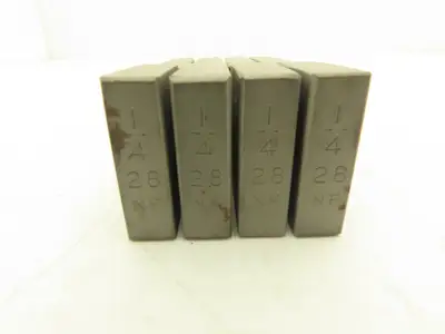 Oster Landis 11300 Quad Bolt Threader Dies 1/4-28 UNF HS  Set of 4