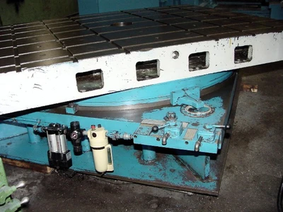78"x96" GIDDINGS & LEWIS Airlift Rotary Table