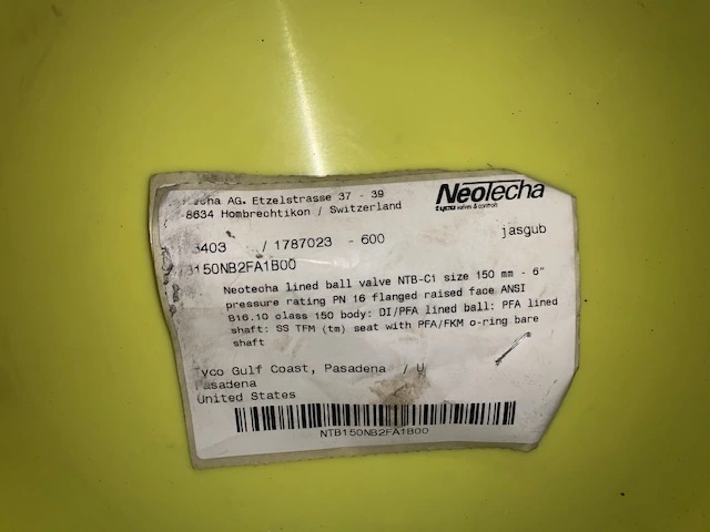 Used NeoTecha NTB-C1 Valves/Fittings Minnesota US | Peak Machinery, Inc. #286149