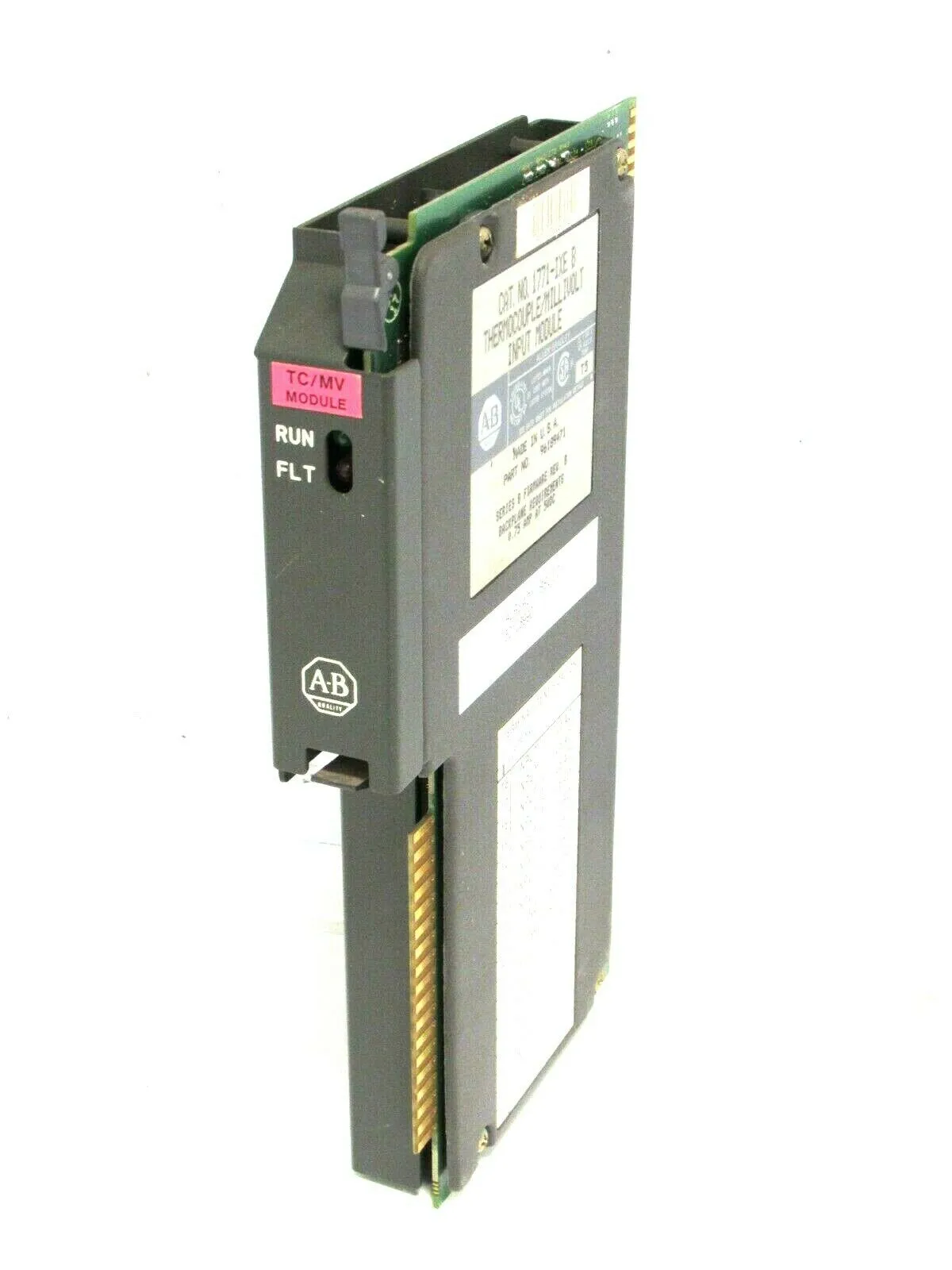 USED ALLEN BRADLEY 1771-IXE INPUT MODULE SER.B REV.B 1771IXE