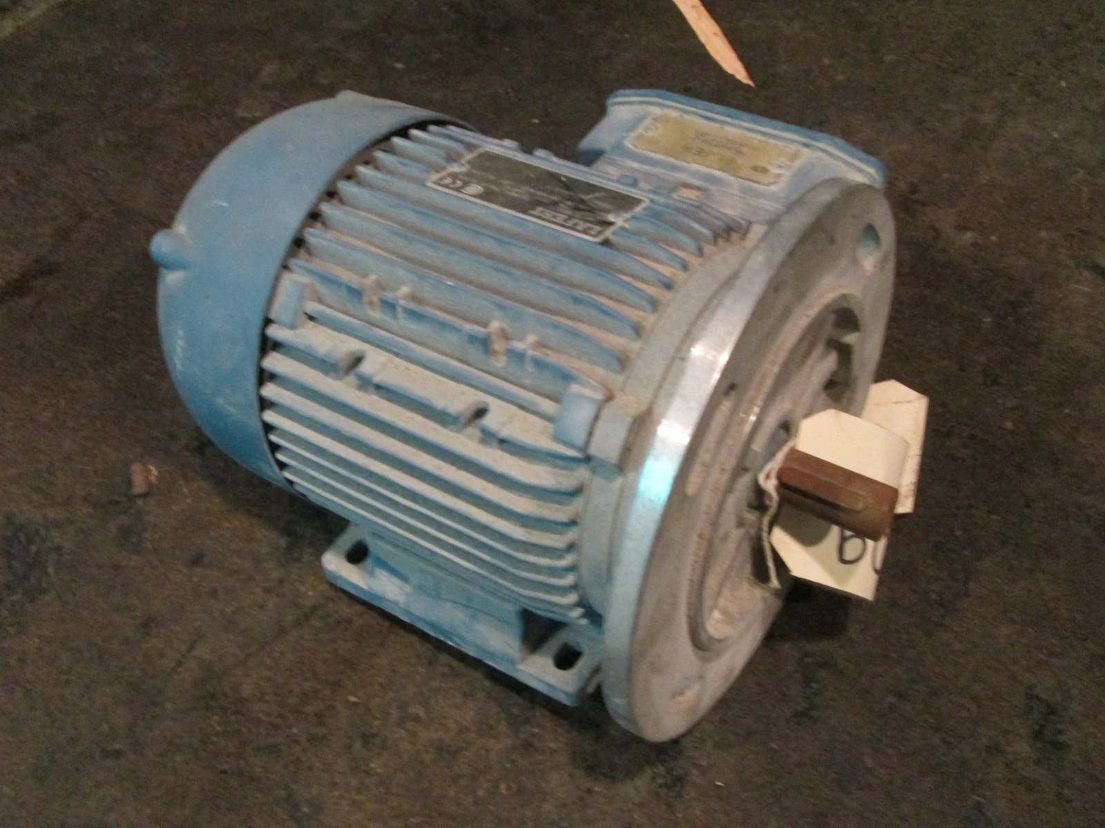 1.5 HP Lafert Electric Motor, 3360 rpm, TEFC