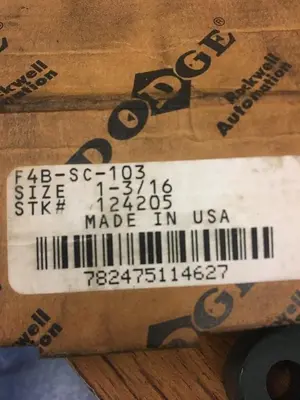 New | in-Stock DODGE F4B-SC-103 Bearings | Surplus Asset Holdings #1200402